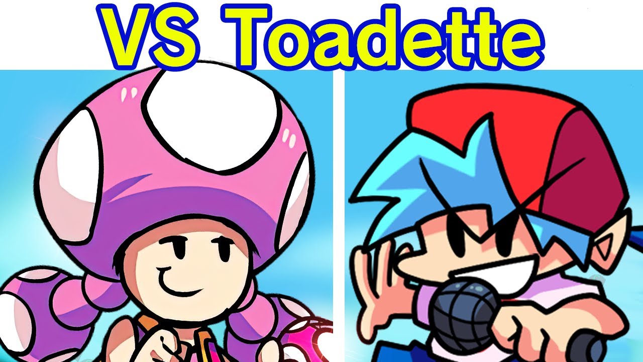 Friday Night Funkin' VS Toadette - Jump! Jump! Jump! (FNF Mod) (Dance Dance Revolution Mario Mix)