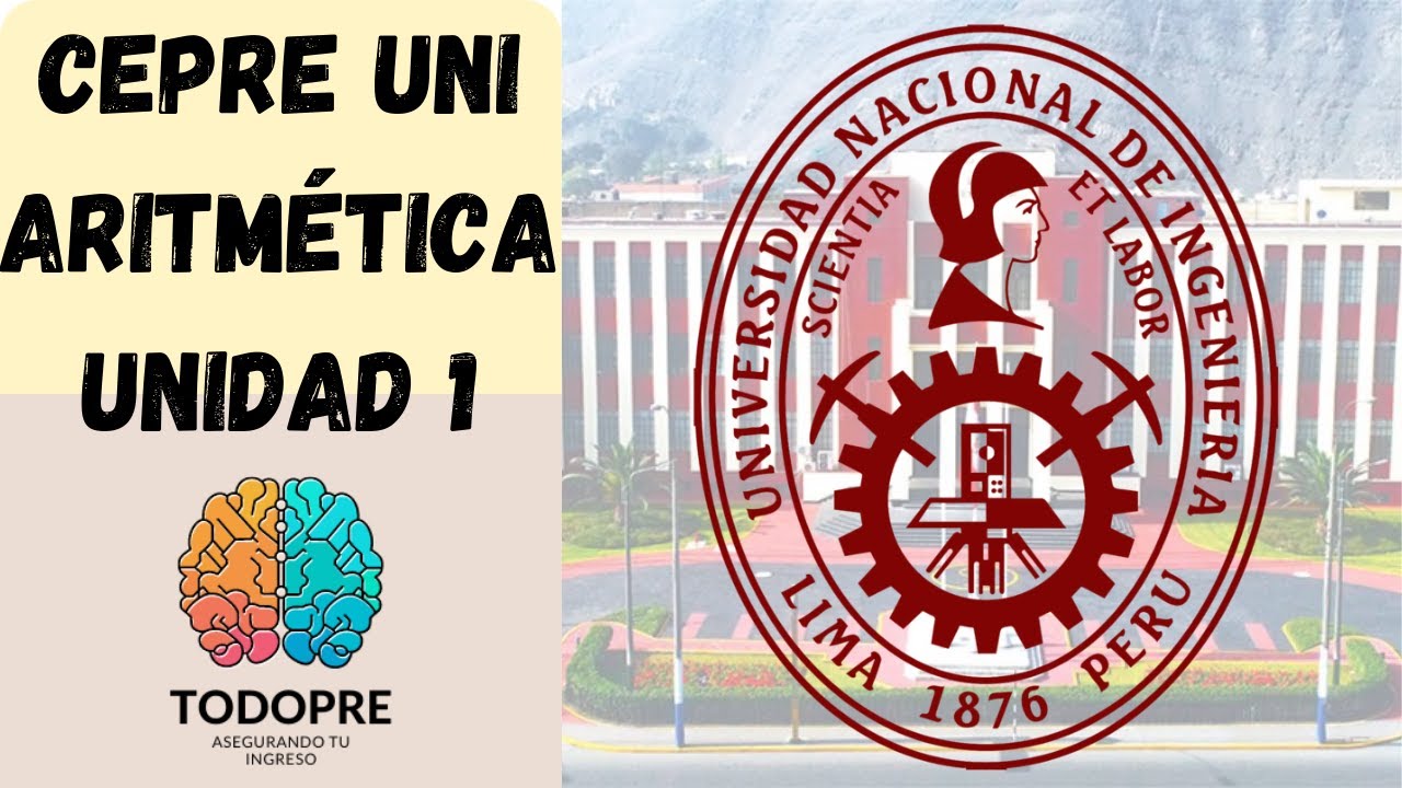CEPRE UNI - ARITMÉTICA - SEMANA 1.1 - RAZONES Y PROPORCIONES - ADMISIÓN UNI