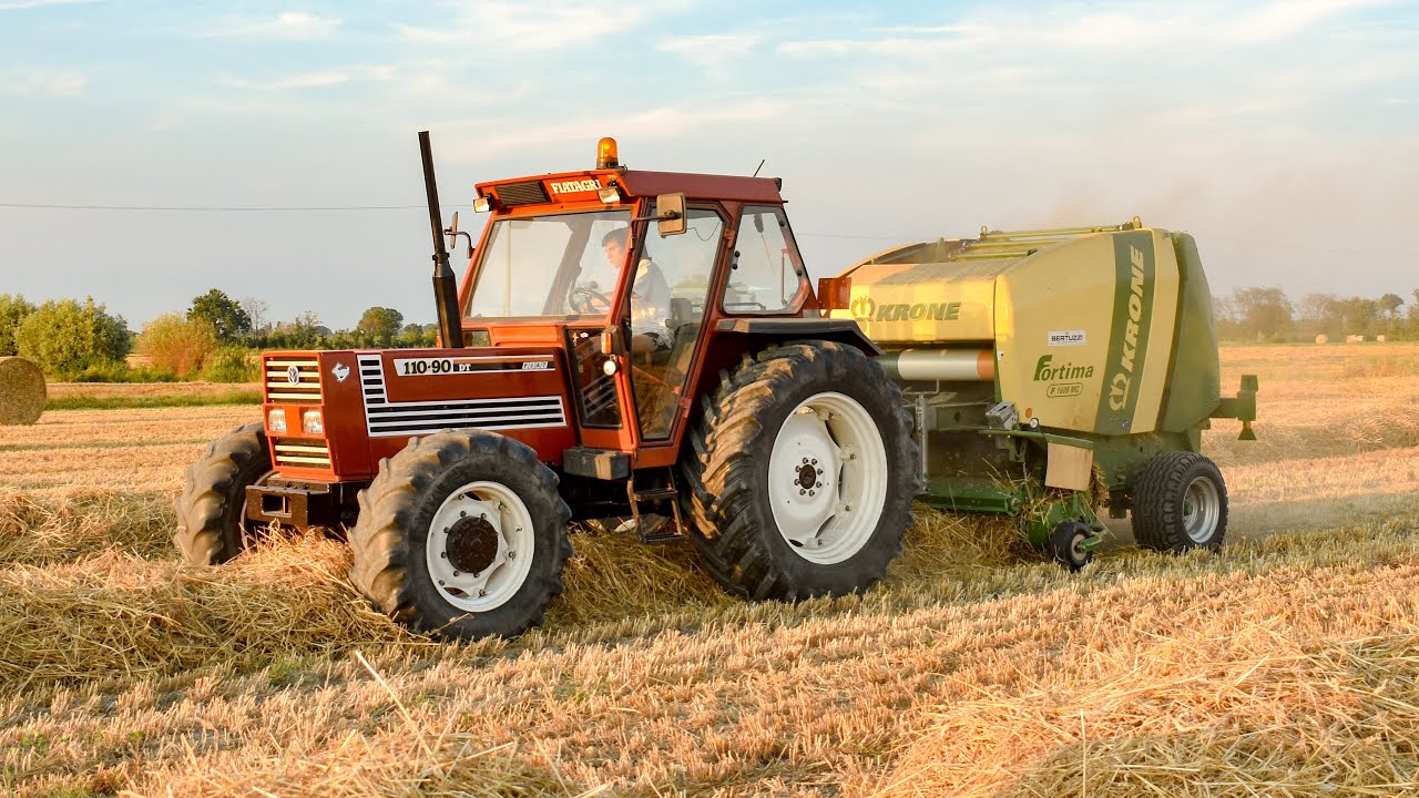 Fiatagri 110-90 DT e Krone Fortima F1600 MC [FHD]