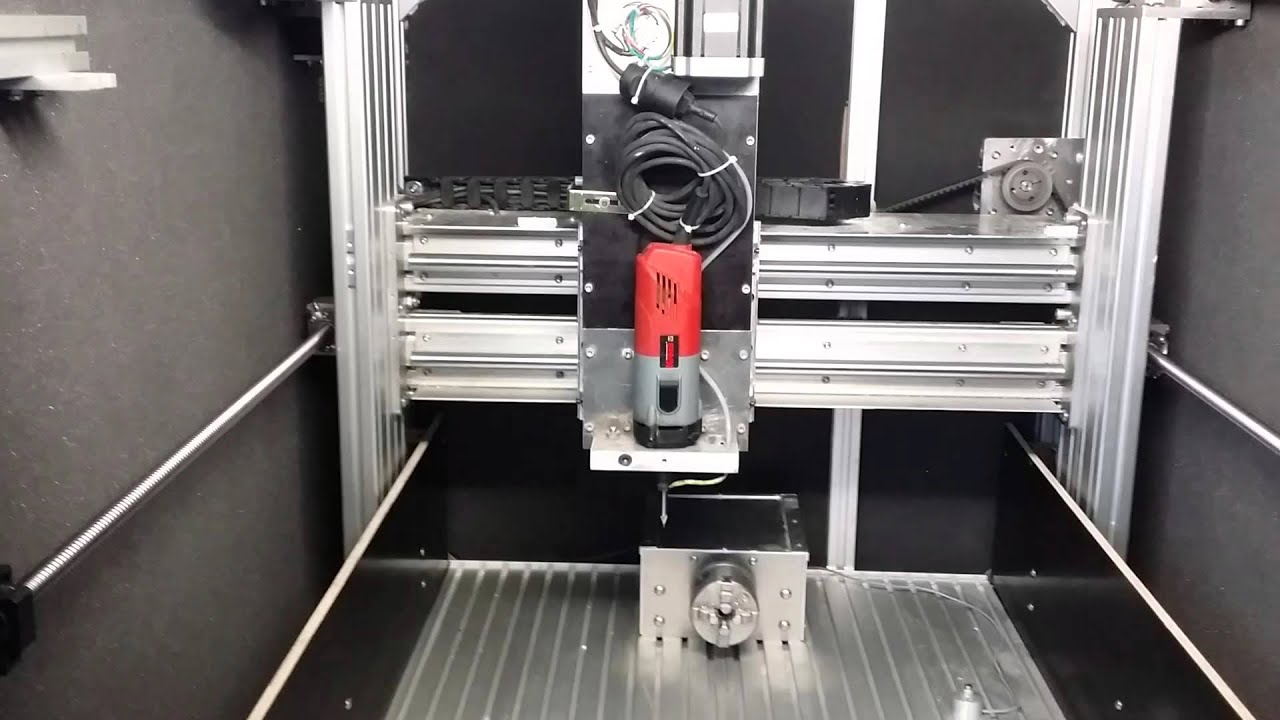 4 Achsen CNC Portal Fr&auml;smaschine Version 3