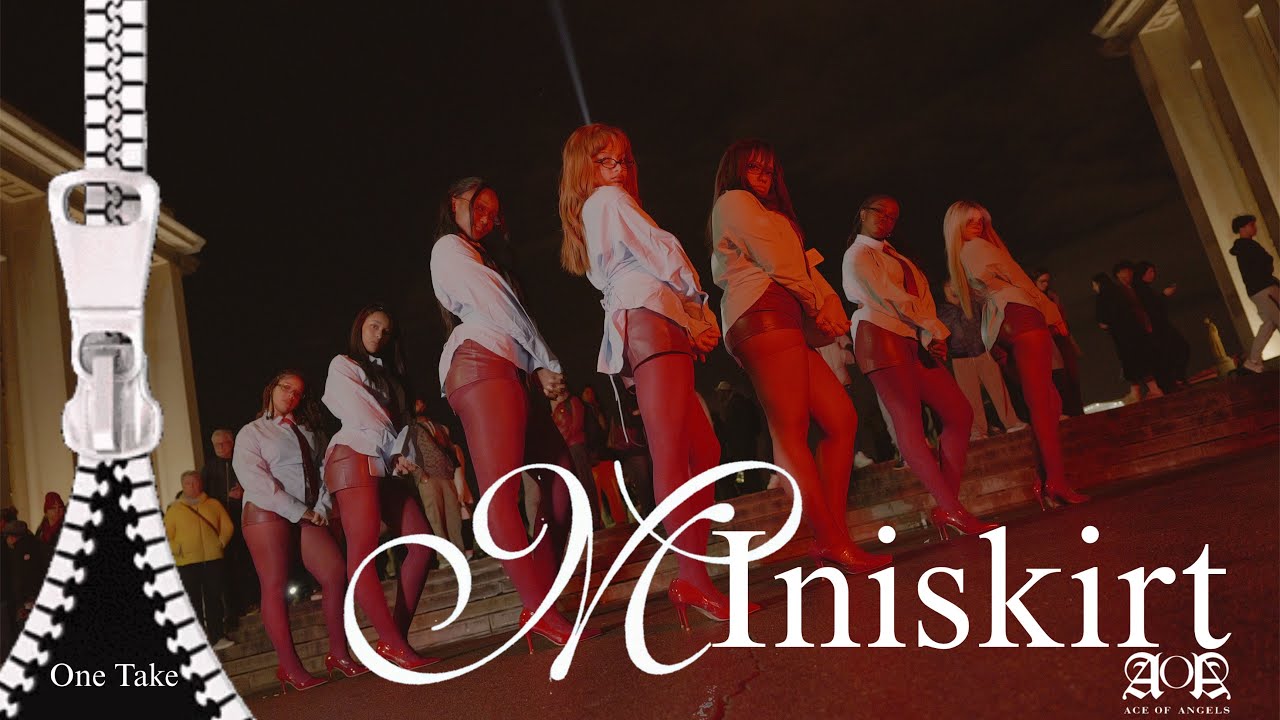 [K-POP IN PARIS | ONE TAKE] AOA (짧은 치마) - MINISKIRT Ver. No Chair | Dance cover in France