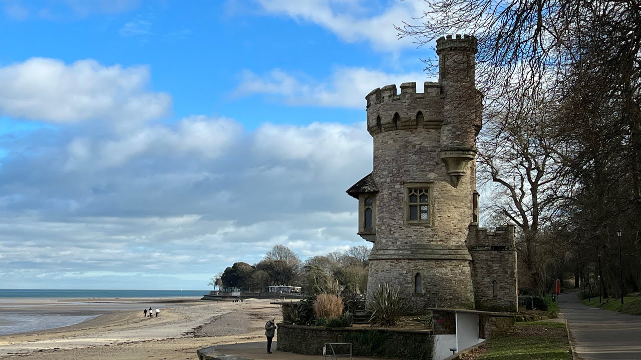 A walk from Puckpool to Appley Tower, Ryde, Isle of Wight, January 2022