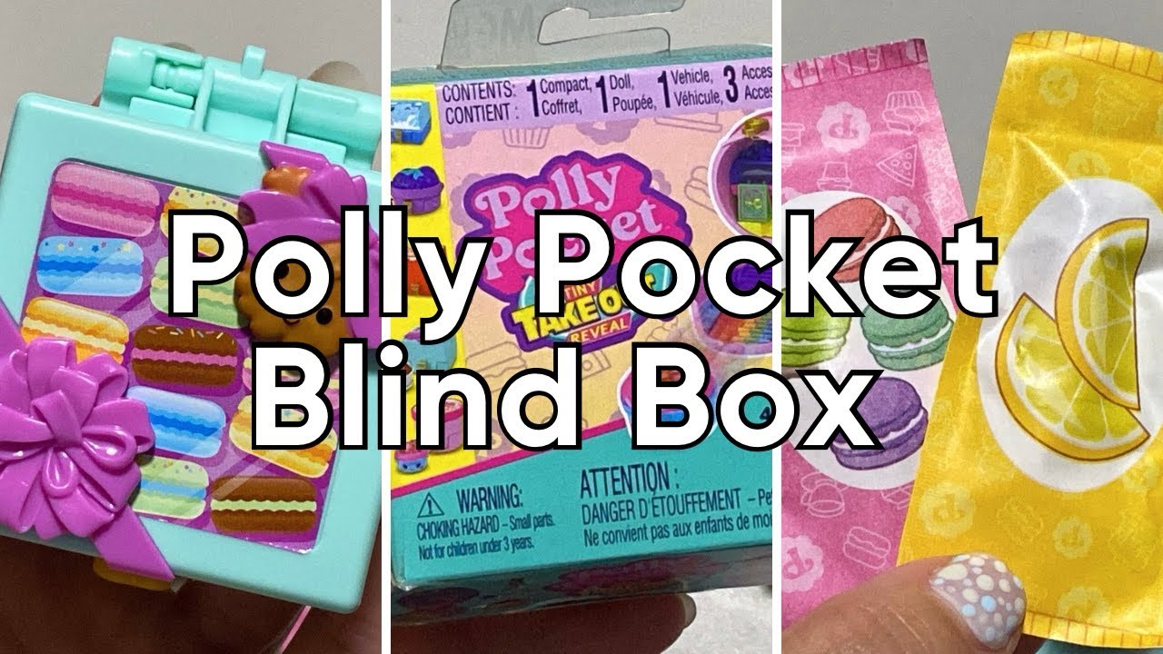 Polly Pocket Blind Boxes | Tiny Takeout Reveal Series 2