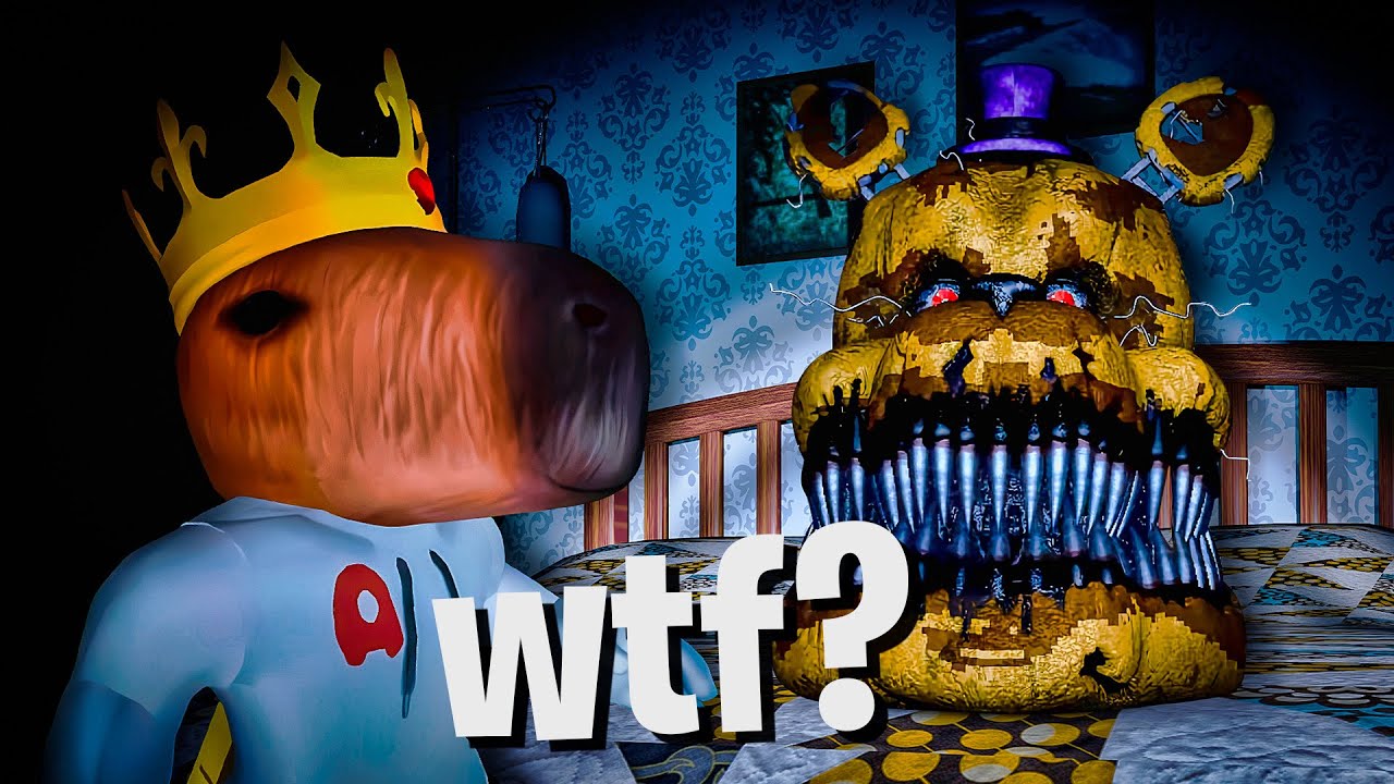 JUGAMOS a FIVE NIGHTS AT FREDDY'S 4 en ROBLOX...