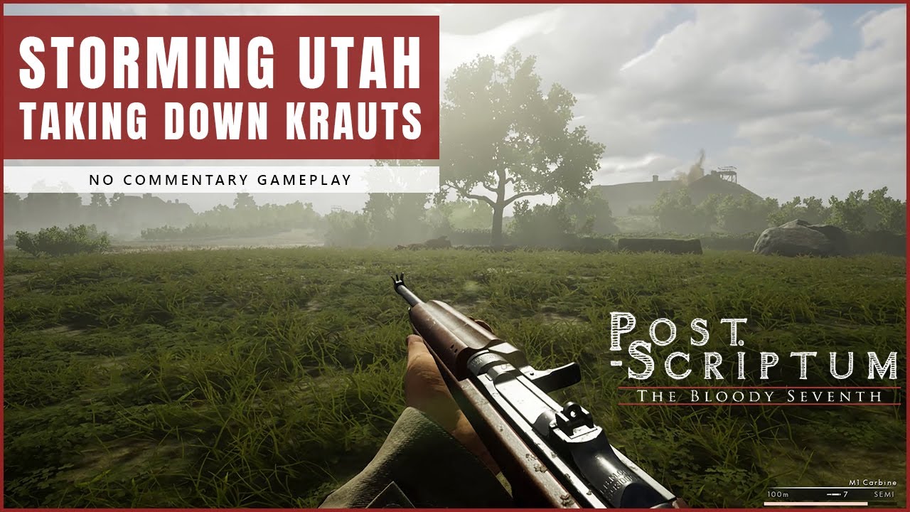 Post Scriptum | Storming Utah Beach | No Commentary Gameplay