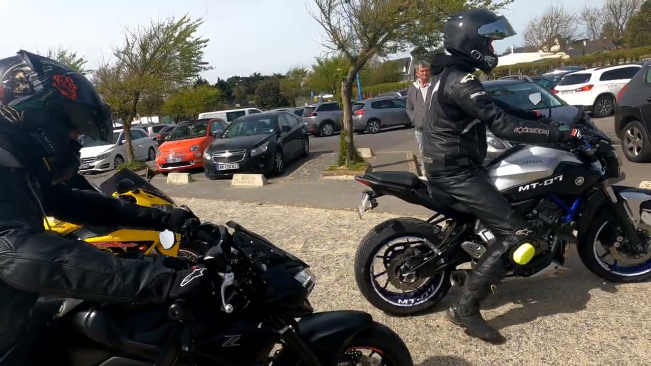 balade moto a Damgan