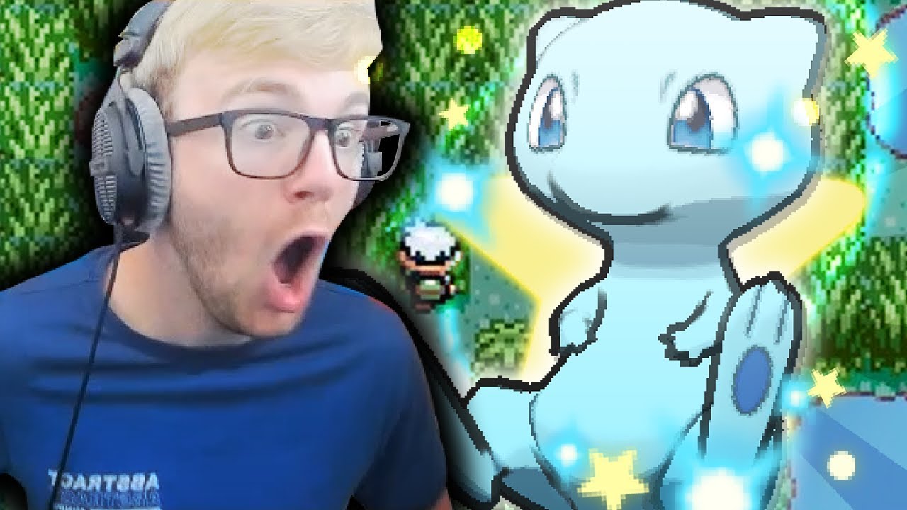 INCREDIBLE, EPIC SHINY MEW REACTION • POKEMON EMERALD SHINY REACTION! • 8468 RUN AWAYS!