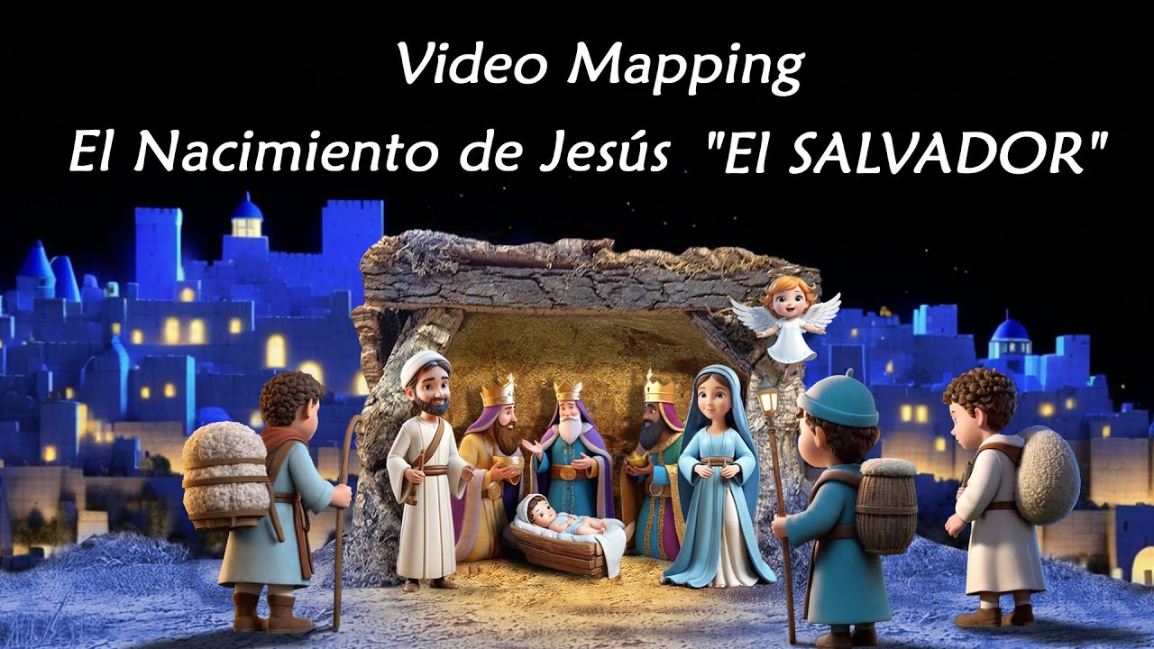 Video mapping El Nacimiento de Jesús 