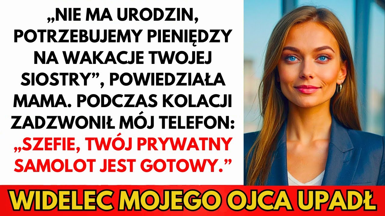 Rodzice Odwołali Moje Urodziny Na Wyjazd Siostry, Potem Zadzwonił Mój Asystent „Szef”