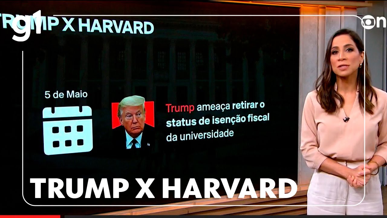 Trump proíbe Harvard de ter estudantes estrangeiros | GloboNews