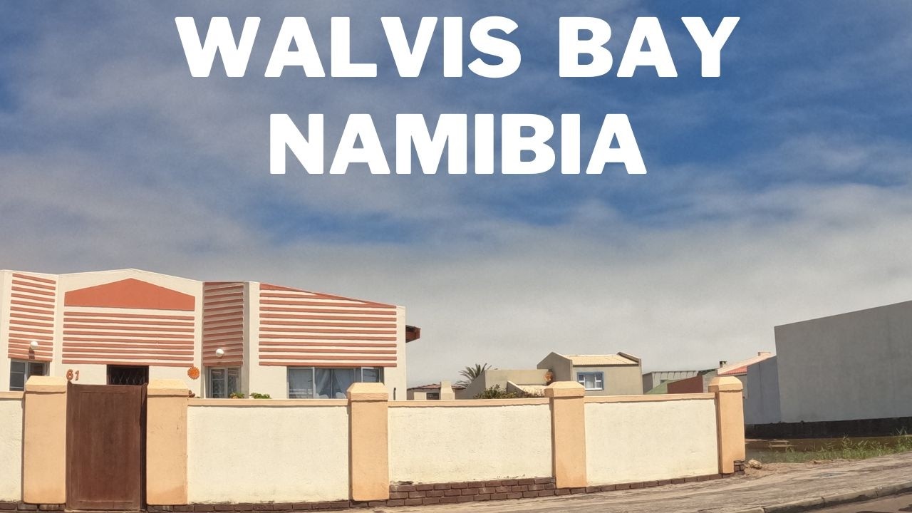 Walvis Bay - Driving around town - Namibia 🇳🇦