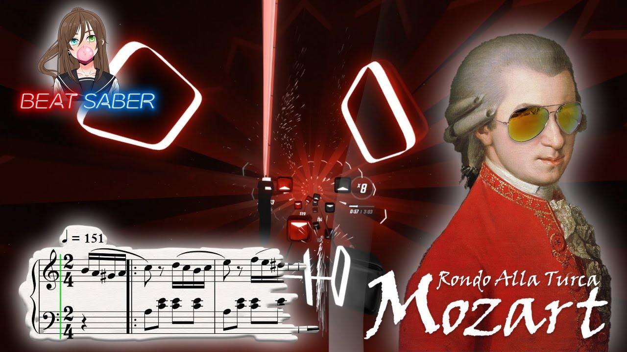 Beat Saber | Rondo Alla Turca (Turkish March) Mix - Mozart | Expert+