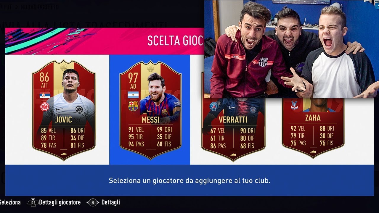 12 PLAYER PICK! ABBIAMO TROVATO MESSI 97? PREMI FUT CHAMPIONS  w/OHM ed ENRY LAZZA