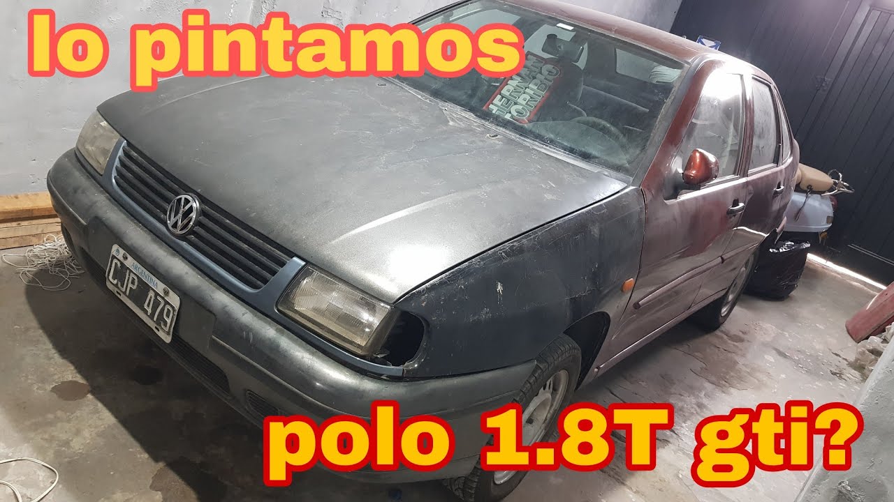 pintura completa VW POLO hermoso proyecto de leo