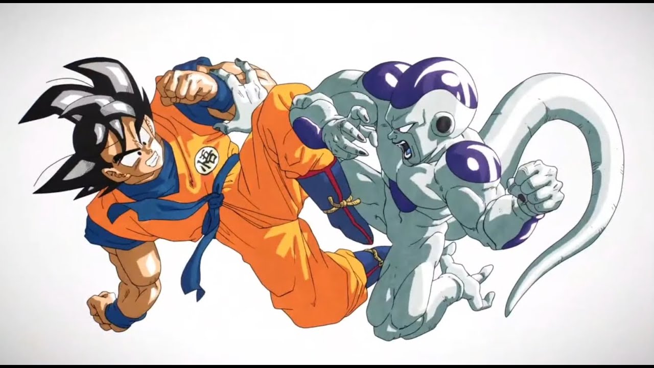 Dragon Ball Genkidamatsuri Son Goku VS Freeza with sound