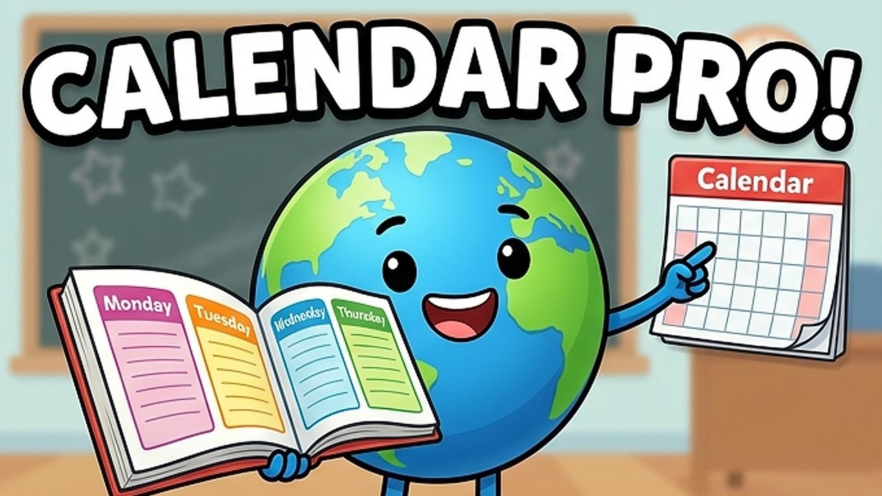 Learn the Year | Days Months Seasons Educational Song for Kids & Toddlers
