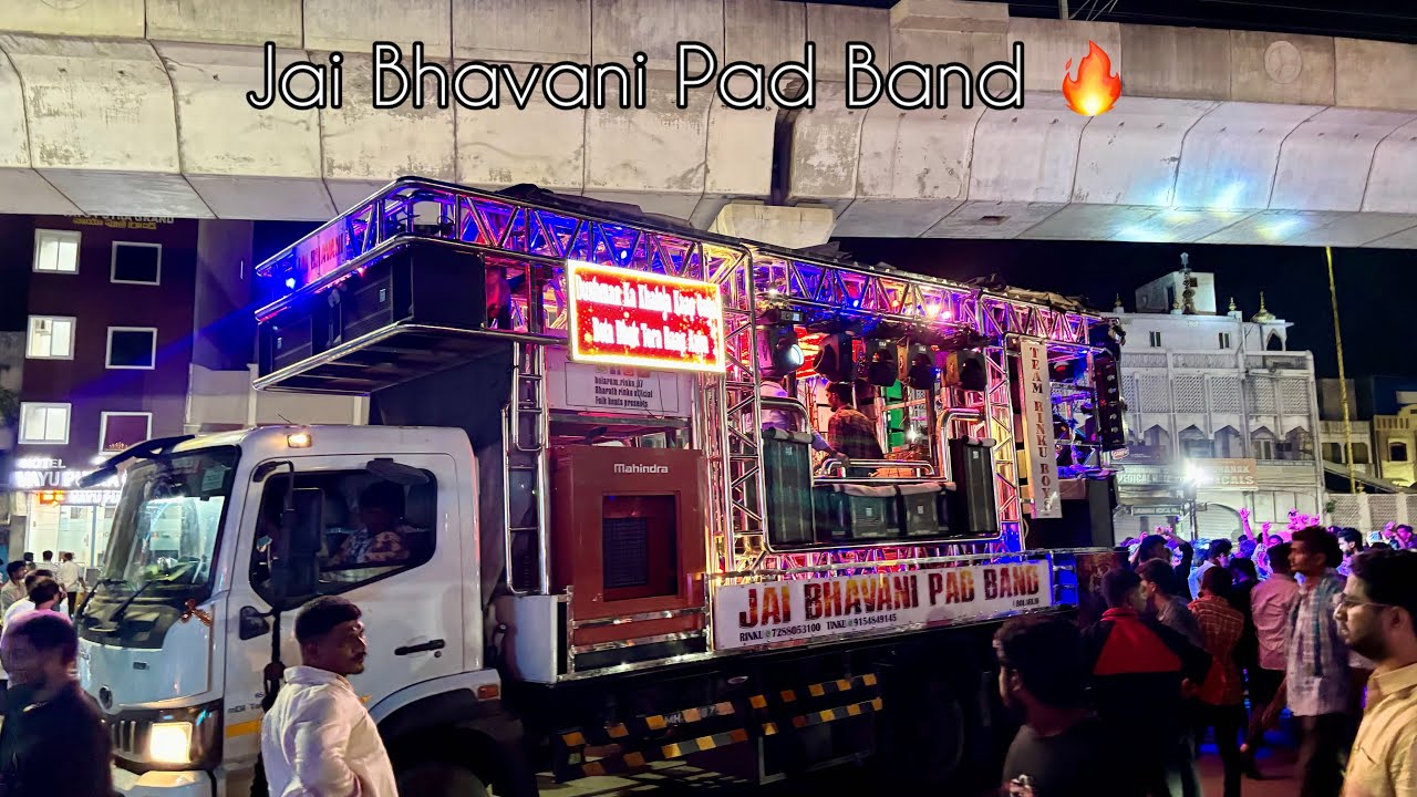 Jai Bhavani Pad Band At Secunderabad Bonalu 2025 | Huge Crowd Jai Bhavani Pad Band With Singing 