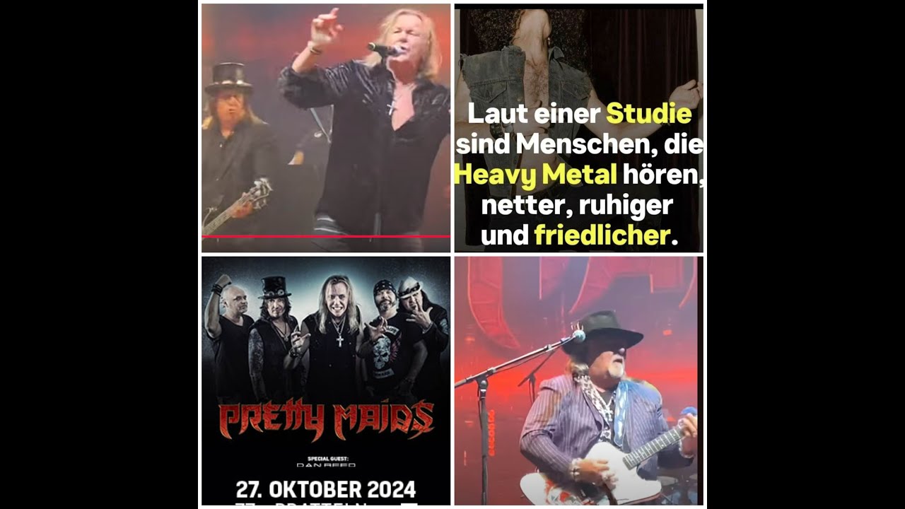 PRETTY MAIDS - Queen of Dreams - live - Z7 Concert Hall Switzerland October 2024