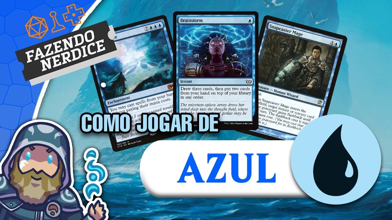 Como Jogar de Azul no Commander