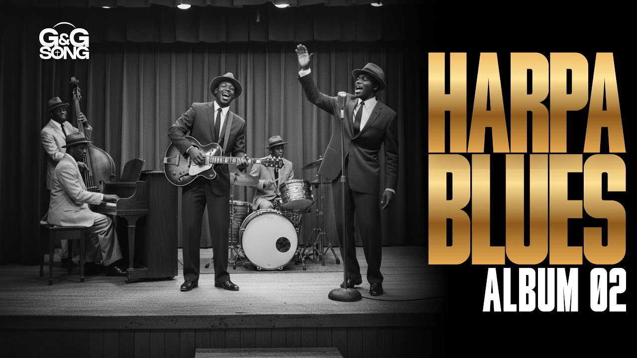 Harpa Blues – Album 02 | 30 Minutos de Louvor com a Harpa Cristã em Ritmo de Blues 🎶