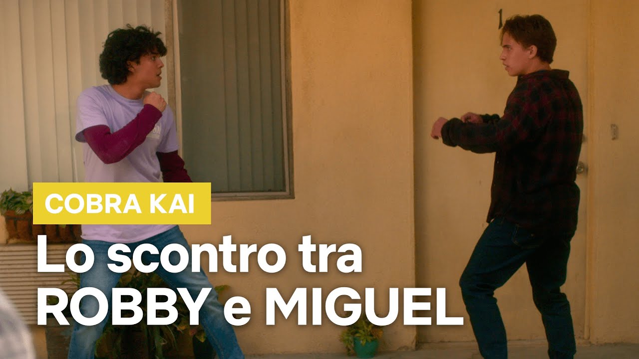 Il FEROCE SCONTRO tra Robby e Miguel in COBRA KAI 5 | Netflix Italia