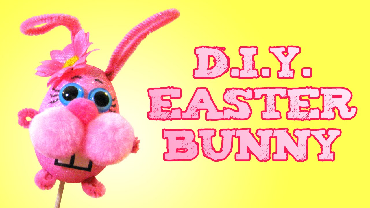 Easter Crafts For Kids - DIY Easter Bunny (Decoration/Puppet/Toy)