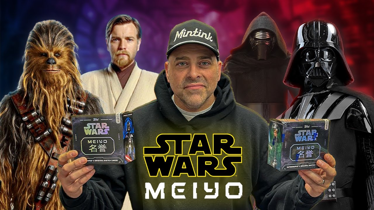 UNBOXING THE NEW Topps Star Wars Meiyo Hobby Box! HUGE Empire Card Hit!