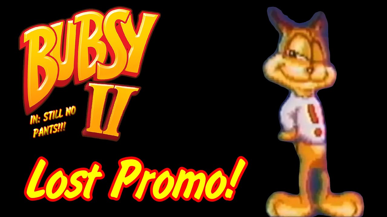 Lost Bubsy 2 Promo.
