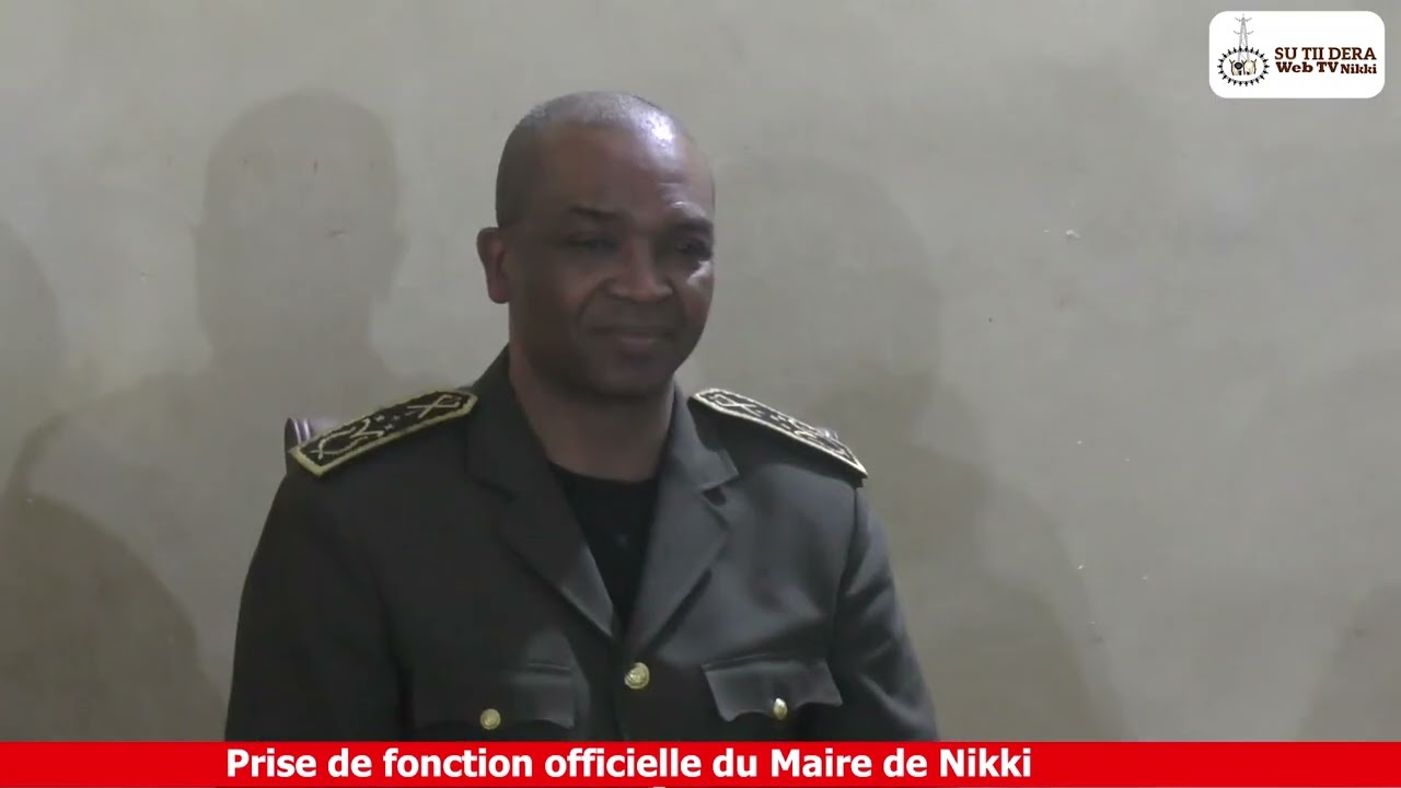 Prise de fonction officielle du Maire de Nikki 