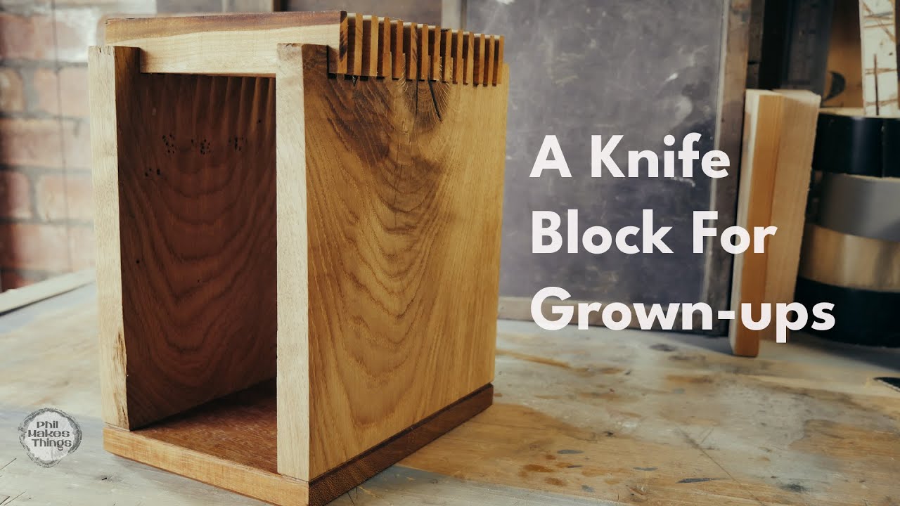 A Knife Block for Grown-ups.