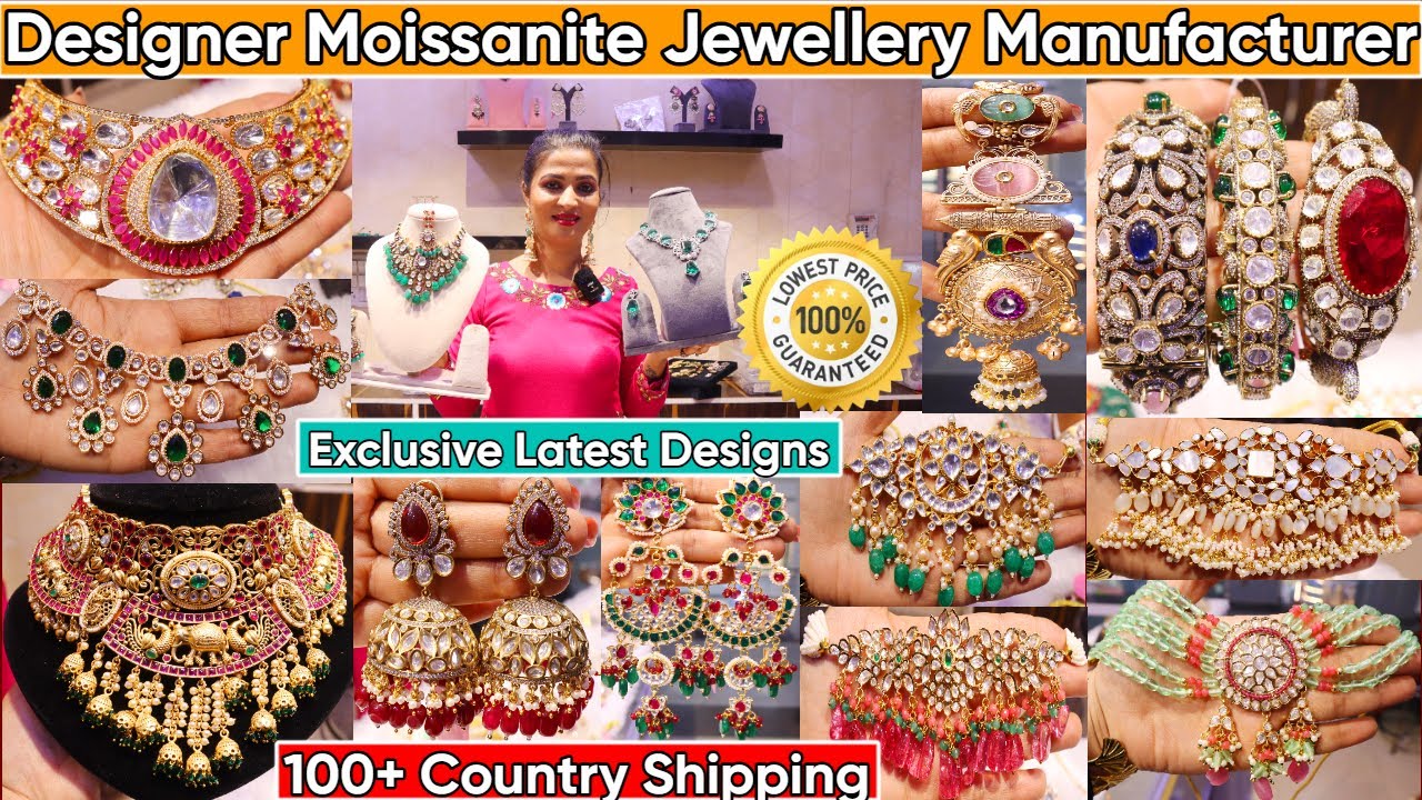 Premium Quality Wedding & Bridal Moissanite AD Jewellery Collection 2025 | New Celebrity Jewellery