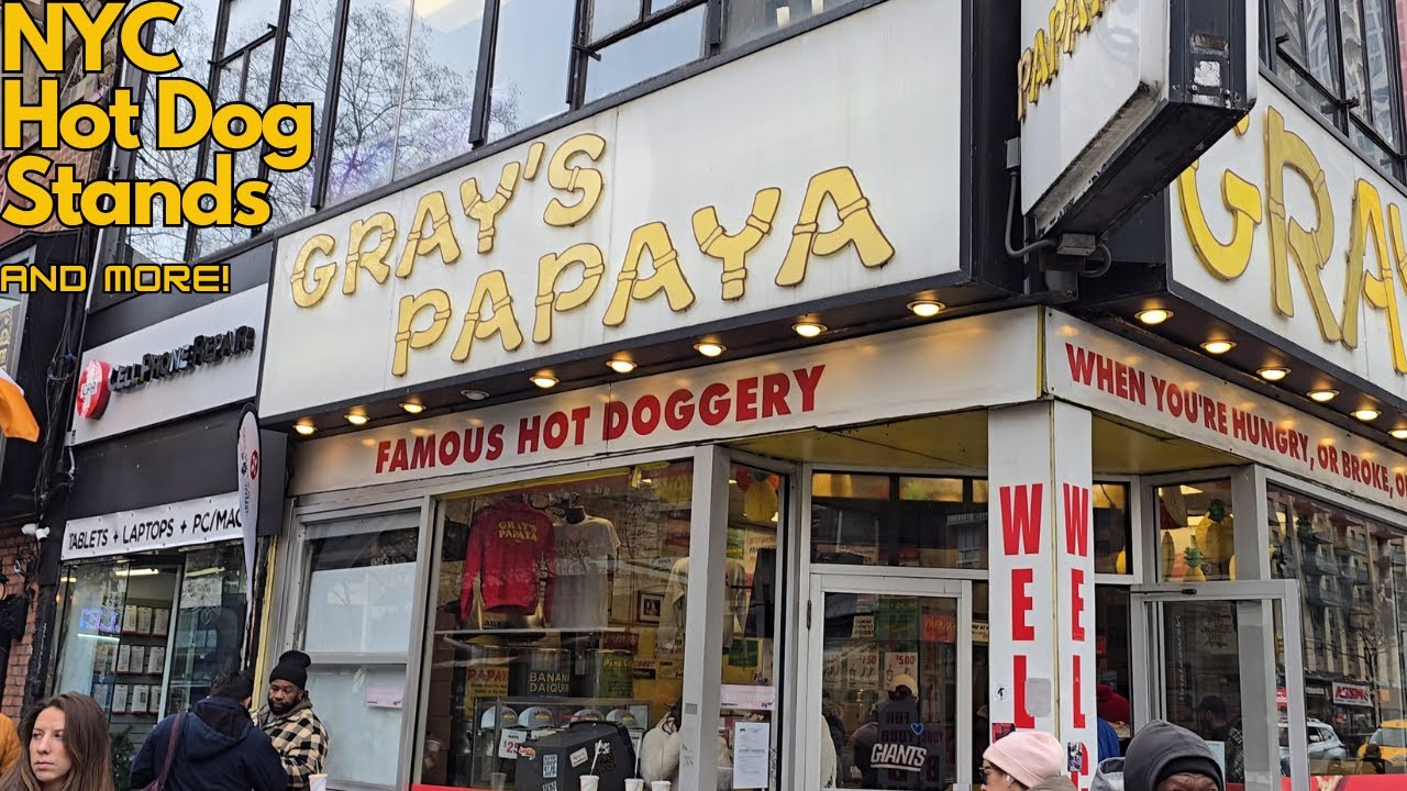 No Gimmicks! Gray's Papaya NYC! | NYC Hot Dog Stands