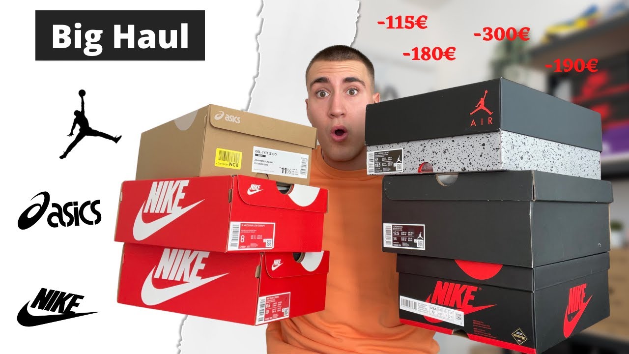 BIG HAUL SNEAKERS : MES DERNIERS ACHATS (JORDAN 4, JORDAN 1, DUNK LOW...)
