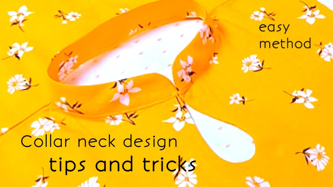 Chinese collar cutting and stitching || Round collar cut stitch || collar neck design cut and stitch