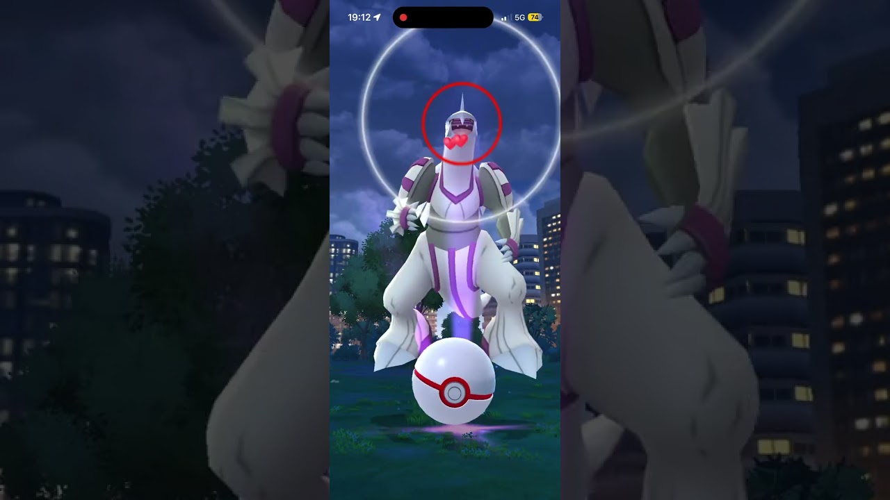 【ポケモンGO】パルキアレイドバトル