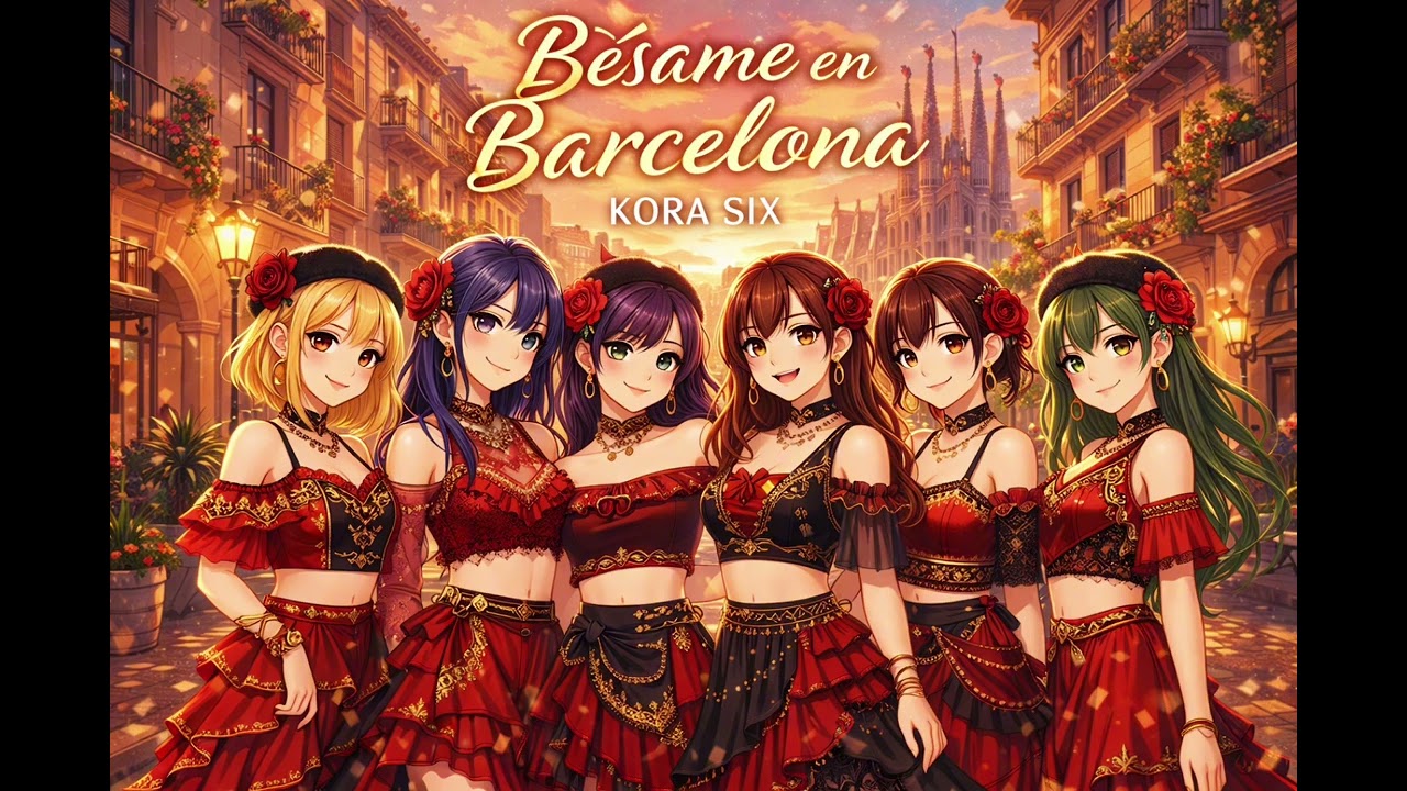 🌹 Bésame en Barcelona – KORA SIX | Official Audio