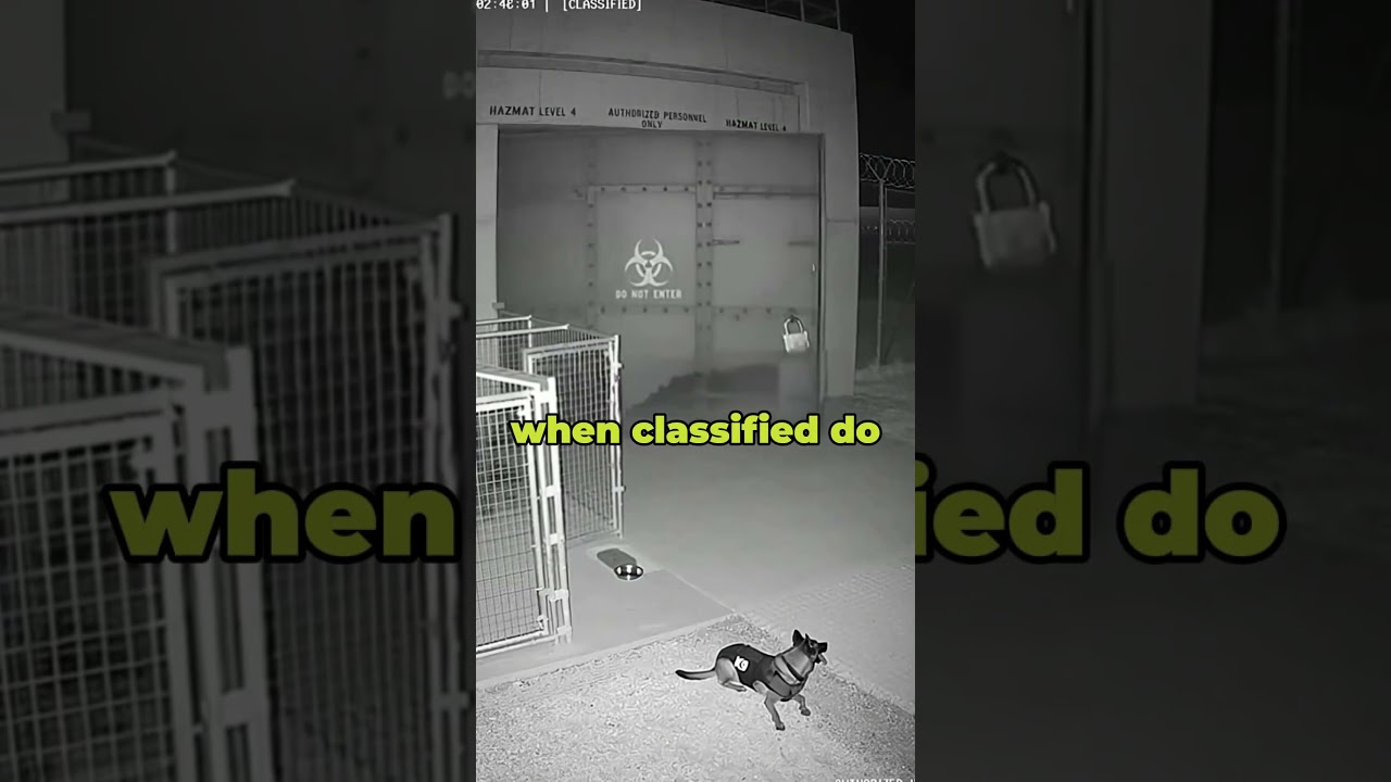 This Military Guard Dog Said Nope 