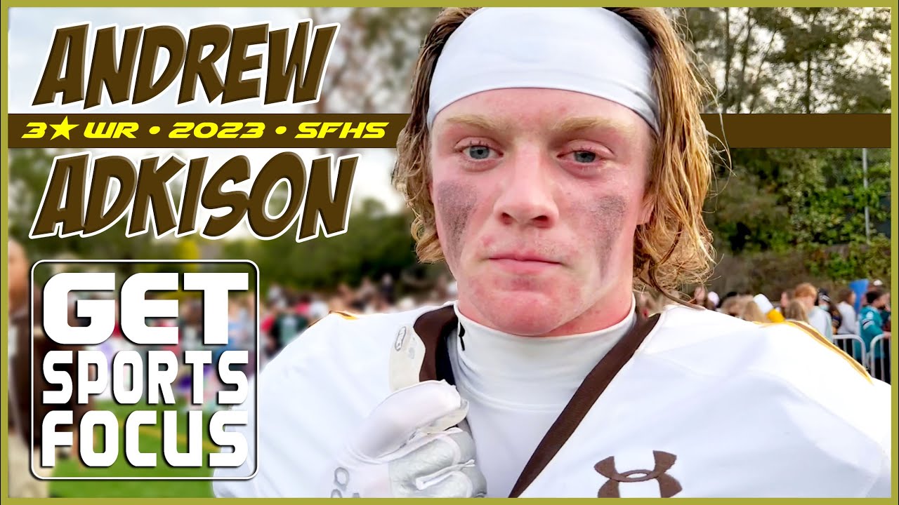 ⭐️⭐️⭐️ WR Andrew Adkison - St. Francis Lancers 2023