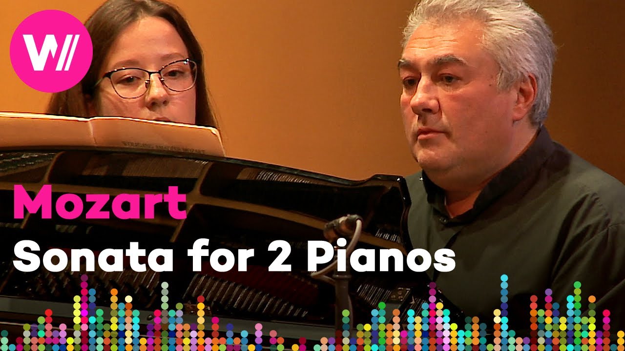 Mozart - Sonata for 2 Pianos in D Major | Nikolai Lugansky & Vadim Rudenko