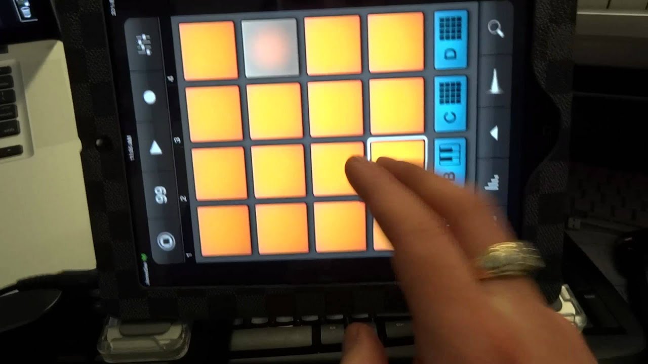 Native Instruments Beat Making Tutorial iMaschine App + Apple iPad by JamesDeeMusic