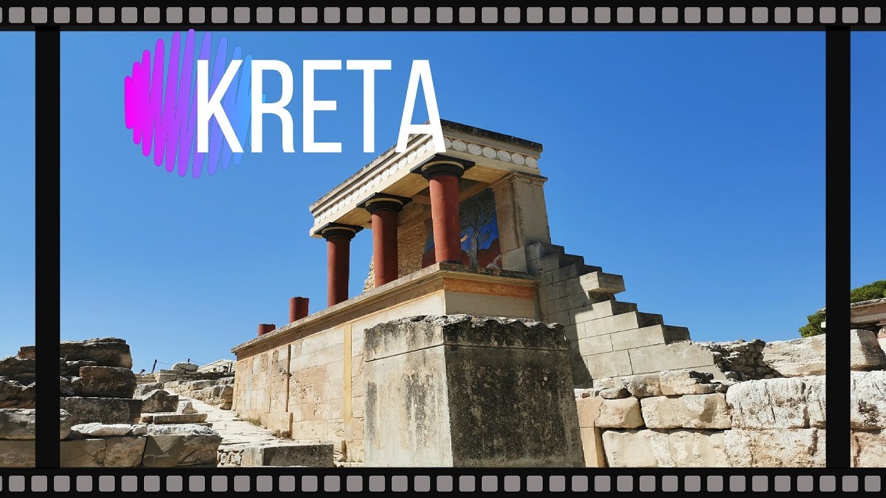 Grecja 2020 Vlog - Kreta - Knossos - Pałac Kr&oacute;la Minosa - Ruiny Pałacu Minojskiego