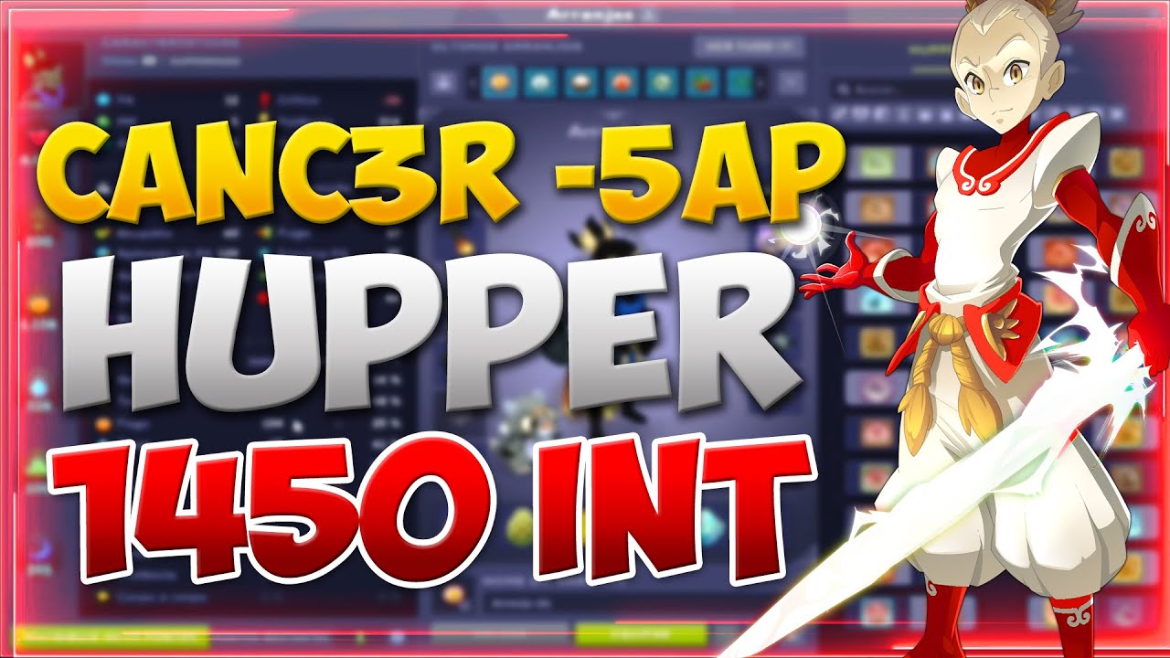 [DOFUS] PVP HUPPER 1450 INT TOTAL CANC3R - 5 AP