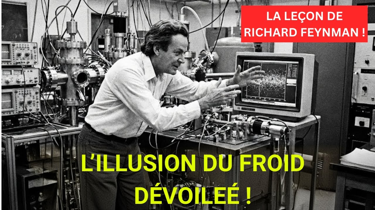 LE FROID est une ILLUSION ! La leçon magistrale de RICHARD FEYNMAN !
