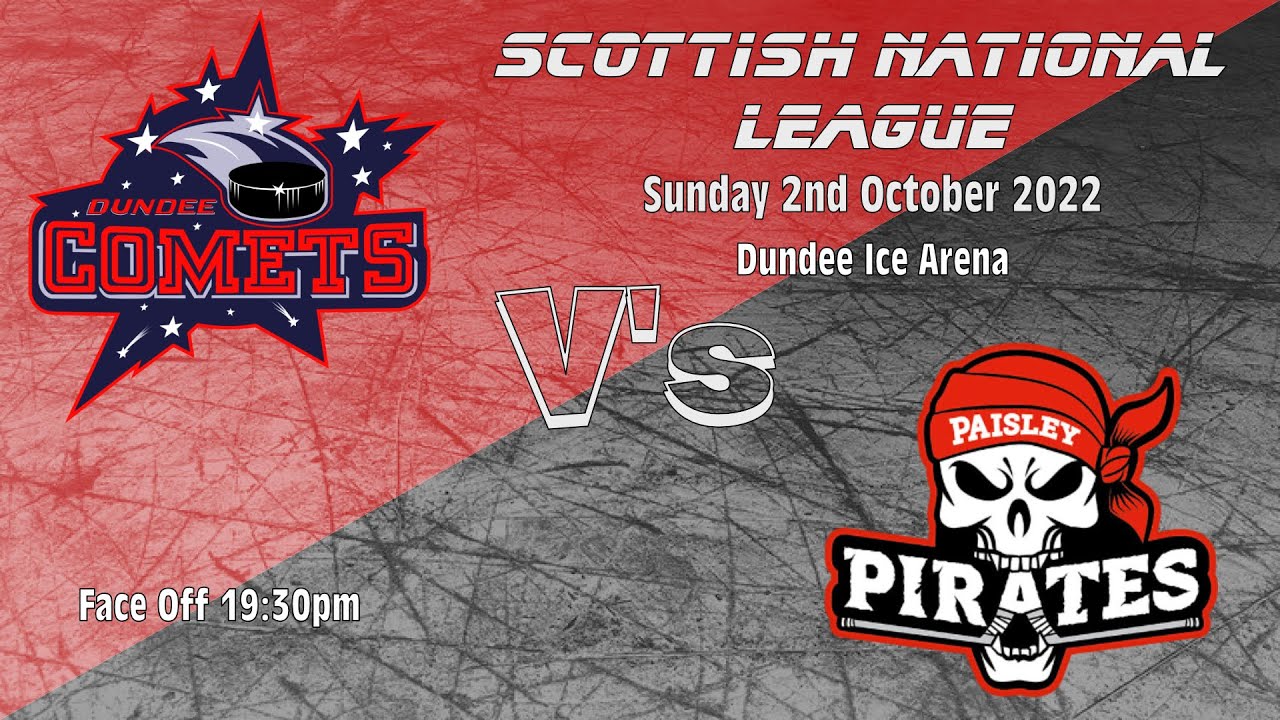 Dundee Comets V Paisley Pirates -  2 Oct 2022