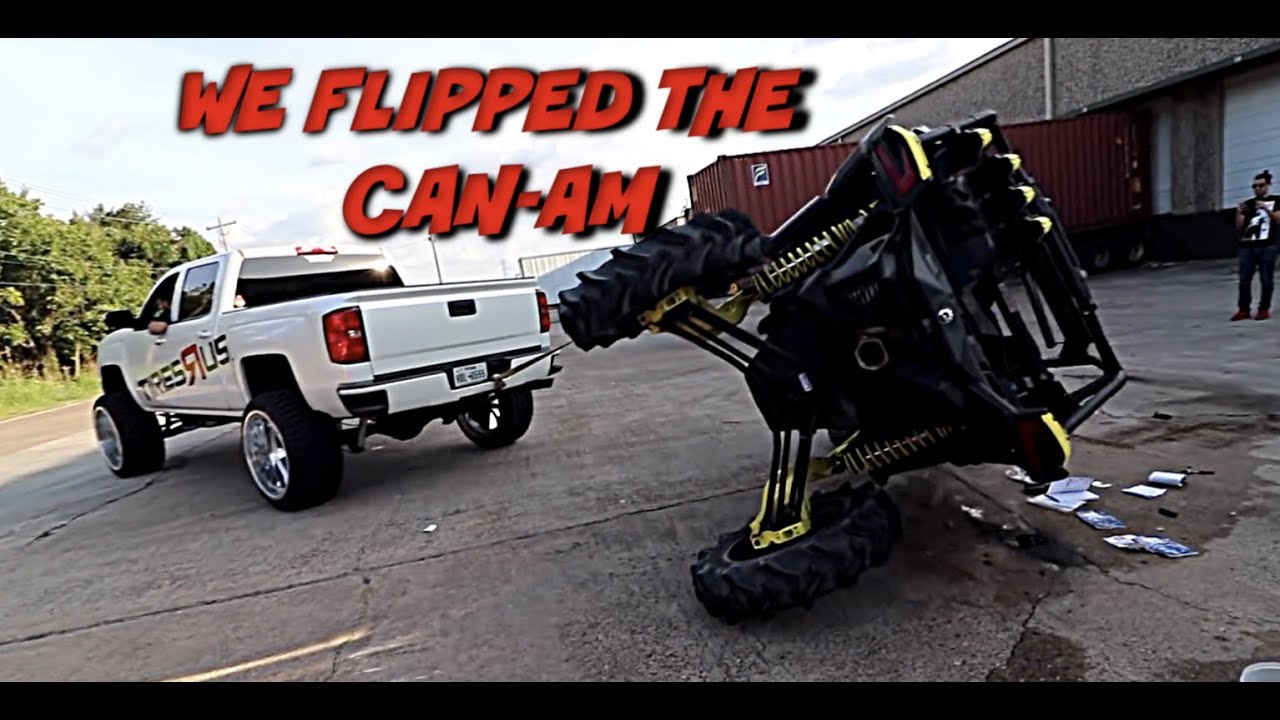 WE FLIPPED & CAUGHT THE 1000 TURBO CAN-AM 2019 ON FIRE