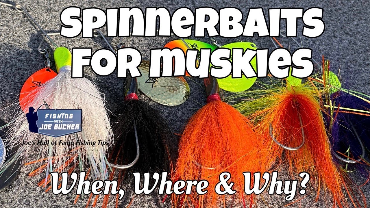 Muskies on Spinnerbaits!  Where, When & Why