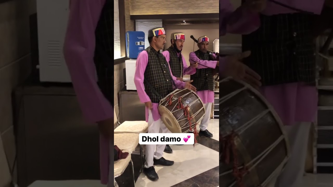 Gadwali Dhol Damau Uttrakhand Pahadi Culture #dhol #damau #damo #nasika #pahadi #gadwali #shorts
