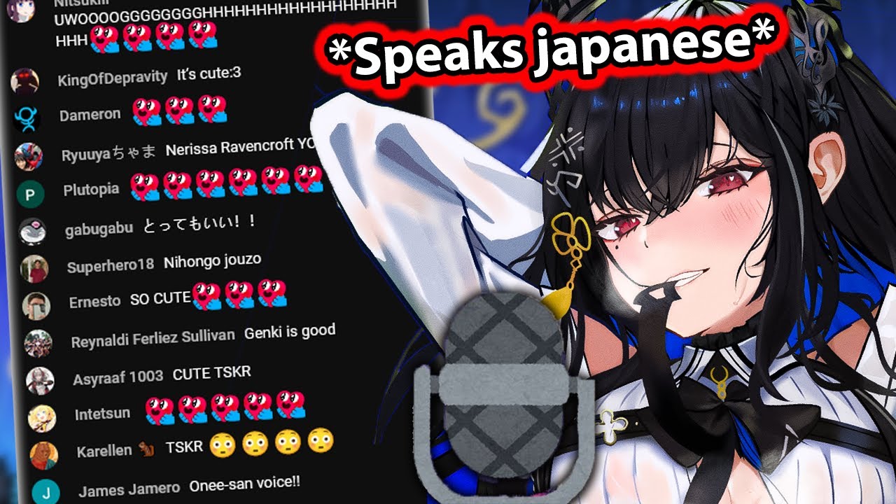 Nerissa Accidentally Makes a Sexy Onee-san Voice And Chat Lose It...