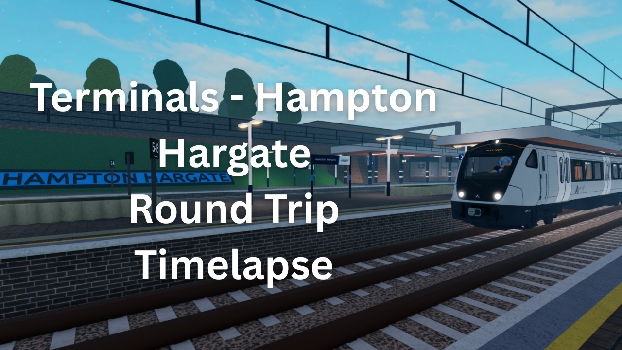 Terminals to Hampton Hargate Shuttle Roundtrip | SCR Timelapse