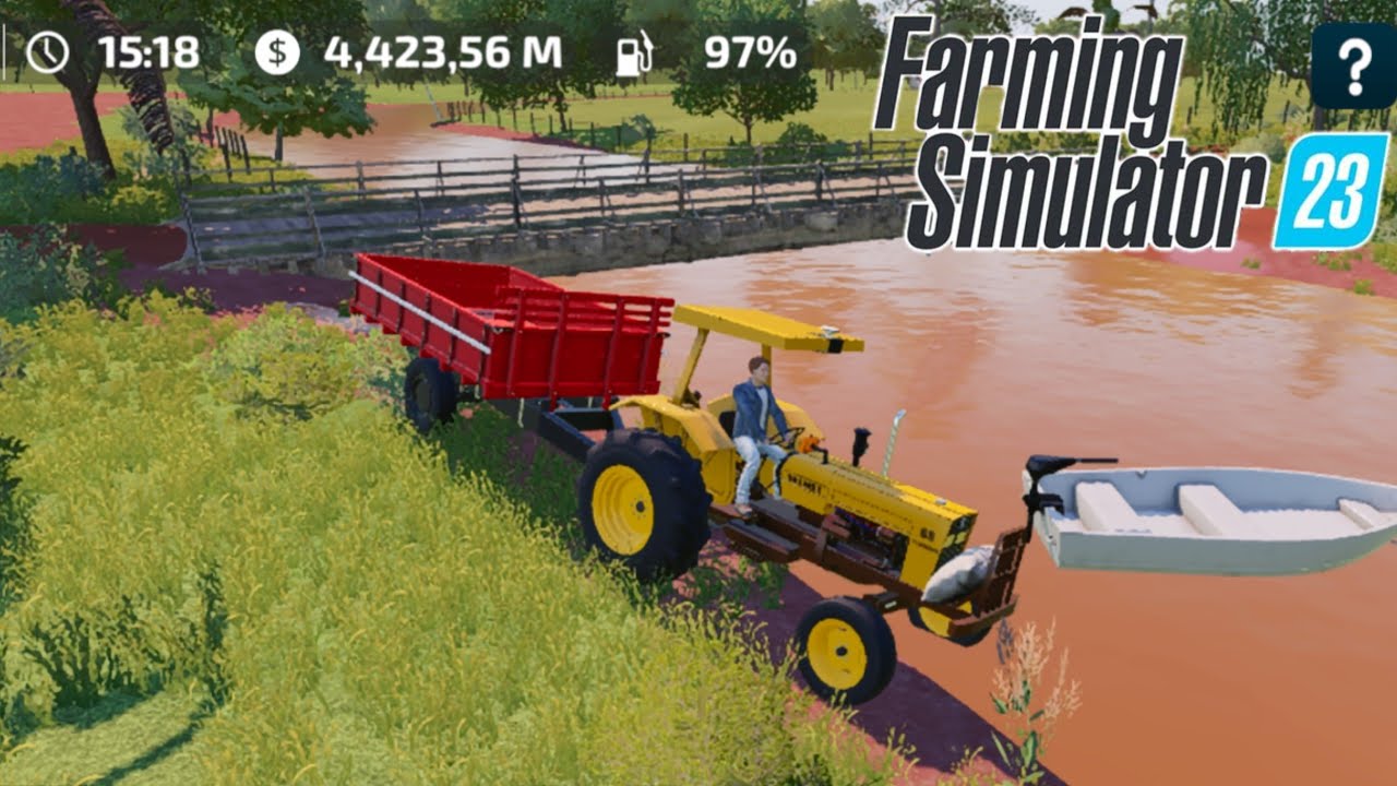 SAIU!!! NOVO APK DE FS23 COM MODS BR LINK